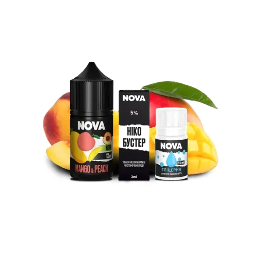 Набір для самозамішування Chaser Nova Mango&Peach (Манго Персик, 50 мг, 30 мл)