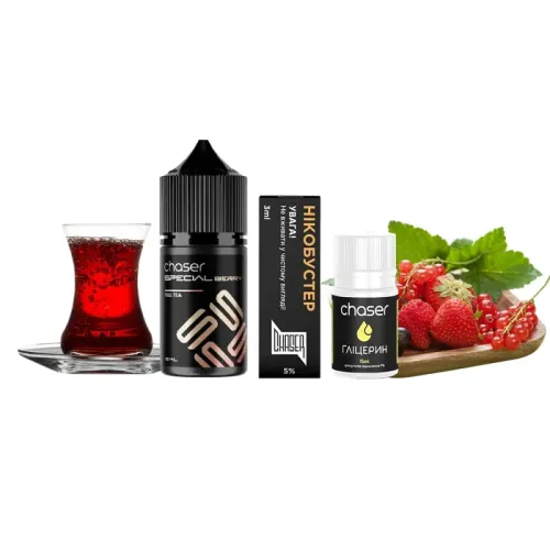Набір для самозамішування Chaser Special Berry Fall Tea (Фол Ті, 50 мг, 30 мл)