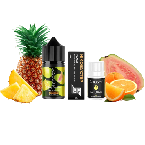 Набір для самозамішування Chaser Lux Juicy Nectar Ultra (Соковитий Нектар, 50 мг, 30 мл)
