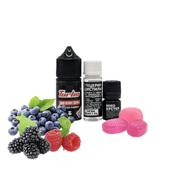 Набір для самозамішування Turbo Sour Berry Supra (Кислі Ягідні Льодяники, 50 мг, 30 мл)