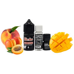 Набір для самозамішування Turbo Peach&Mango Ride (Персик-Абрикос-Манго, 50 мг, 30 мл)