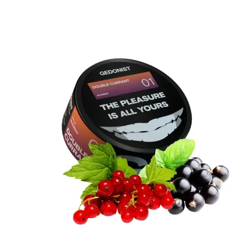 Тютюн Gedonist №01 Double currant (Мікс смородини, 100 г)