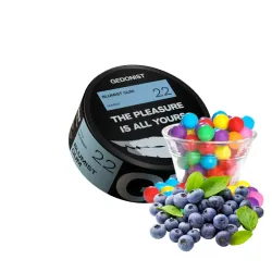 Тютюн Gedonist №22 Blumist Gum (Голубниця жуйка, 100 г)
