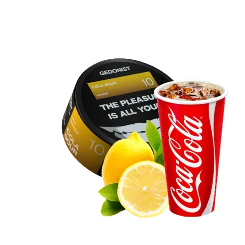 Тютюн Gedonist №10 Cola sour (Кола Лимон, 100 г)