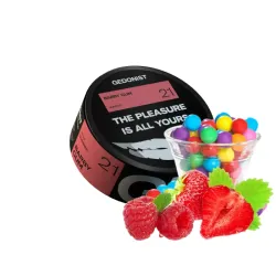 Тютюн Gedonist №21 Barby Gum (Полунично-малинова жуйка, 100 г)