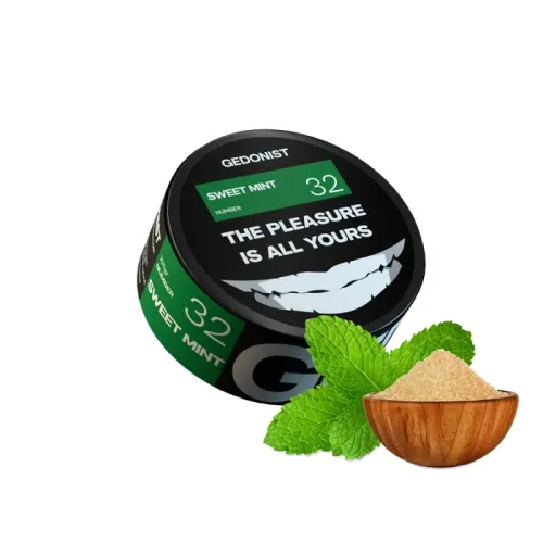 Тютюн Gedonist №32 Sweet Mint (Солодка М'ята, 100 г)