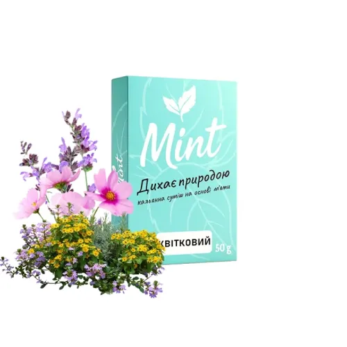 Кальянна суміш Mint Квітковий Мікс (50 г)