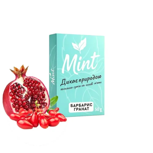 Кальянна суміш Mint Барбарис Гранат (50 г)