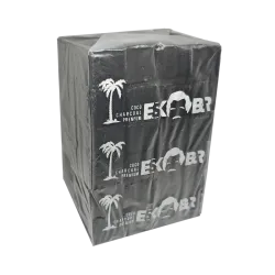 Кокосове вугілля для кальяну Eskobar (1 кг, 72 шт, р25, без коробки)