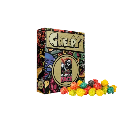 Тютюн Creepy Ghostface (Фруктово-карамельний попкорн, 100 г)