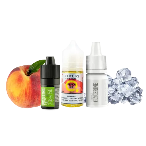 Набір для самозамішування Elfliq Peach ice (Персик Лід, 50 мг, 30 мл)