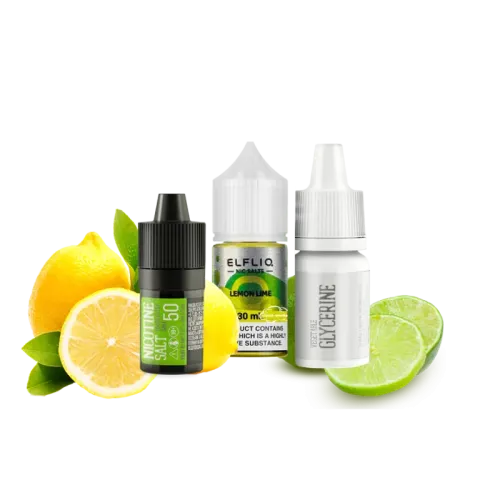 Набір для самозамішування Elfliq Lemon Lime (Лимон Лайм, 50 мг, 30 мл)