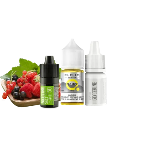 Набір для самозамішування Elfliq Elf Jack (Ягідний Мікс, 50 мг, 30 мл)