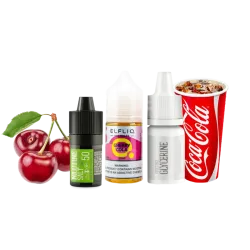 Набір для самозамішування Elfliq Cherry cola (Вишнева Кола, 50 мг, 30 мл)