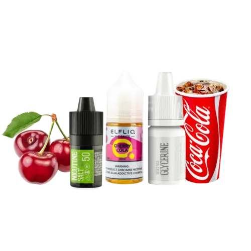 Набір для самозамішування Elfliq Cherry cola (Вишнева Кола, 50 мг, 30 мл)