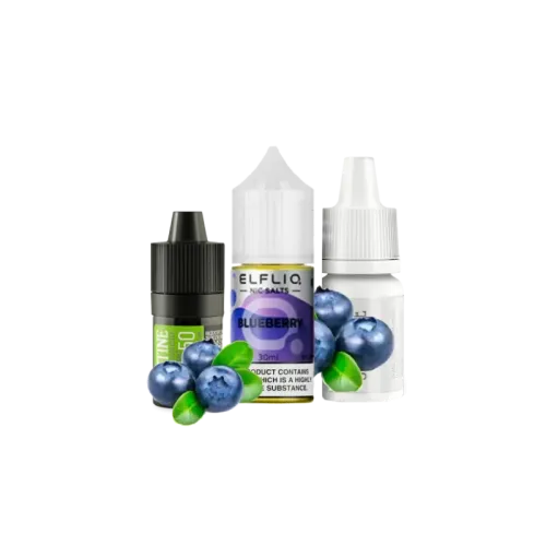 Набір для самозамішування Elfliq Blueberry (Чорниця, 50 мг, 30 мл)