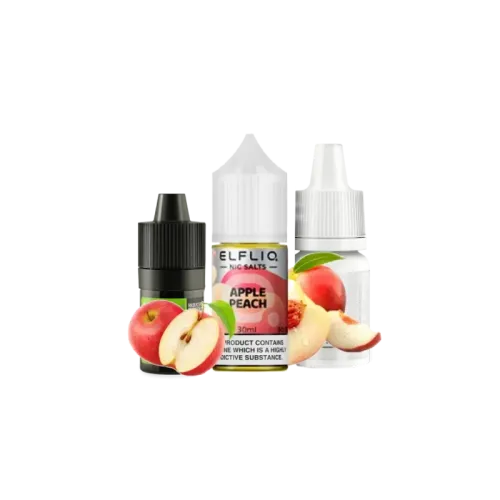 Набір для самозамішування Elfliq Apple Peach (Яблуко Персик, 50 мг, 30 мл)