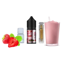Набір для самозамішування In Bottle Salt Strawberry Milkshake (Полуниця Мілкшейк, 50 мг, 30 мл)