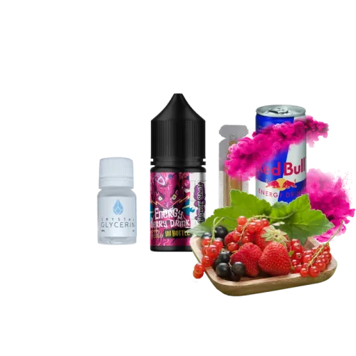 Набір для самозамішування In Bottle Salt Energy Berry Drink (Ягідний Енергетик, 50 мг, 30 мл)
