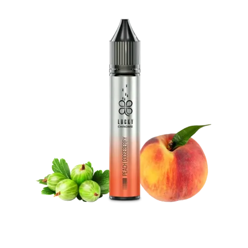 Рідина Lucky Chrome Peach Gooseberry (Персик Аґрус, 50 мг, 30 мл)