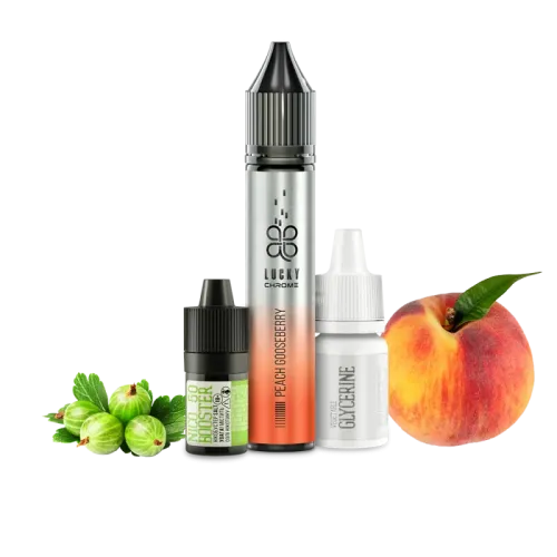 Набір для самозамішування Lucky Chrome Peach Gooseberry (Персик Аґрус, 50 мг, 30 мл)