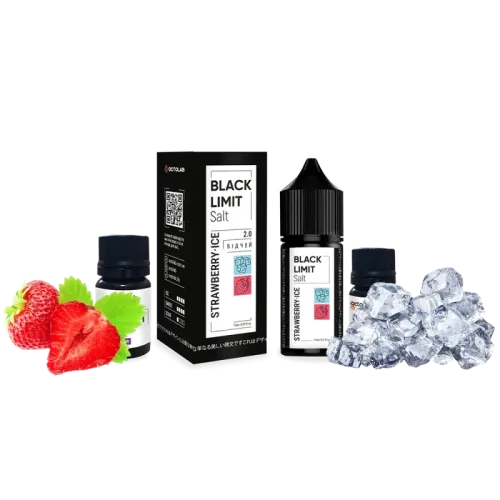 Набір для самозамішування Black Limit Salt Strawberry Ice (Полуниця Лід, 50 мг, 30 мл)