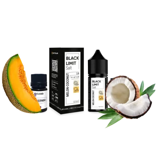 Набір для самозамішування Black Limit Salt Melon Coconut (Диня Кокос, 50 мг, 30 мл)