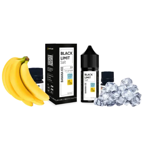 Набір для самозамішування Black Limit Salt Banana Ice (Банан Лід, 50 мг, 30 мл)