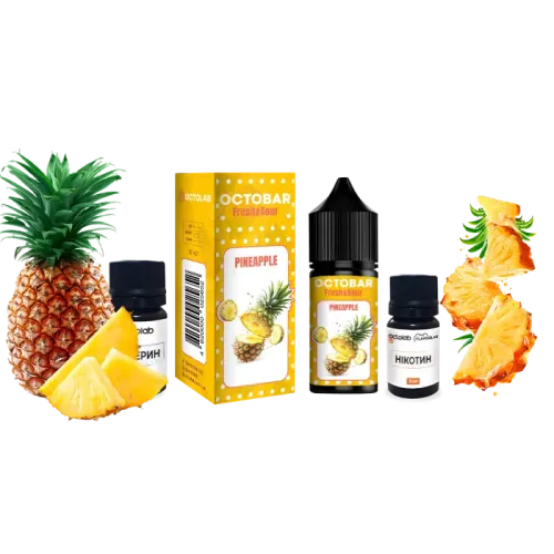 Набір для самозамішування Octobar Fresh & Sour Pineapple (Ананас, 50 мг, 30 мл)