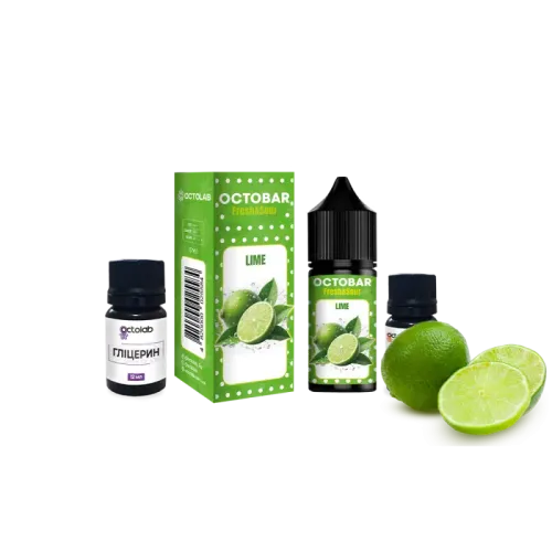 Набір для самозамішування Octobar Fresh & Sour Lime (Лайм, 50 мг, 30 мл)