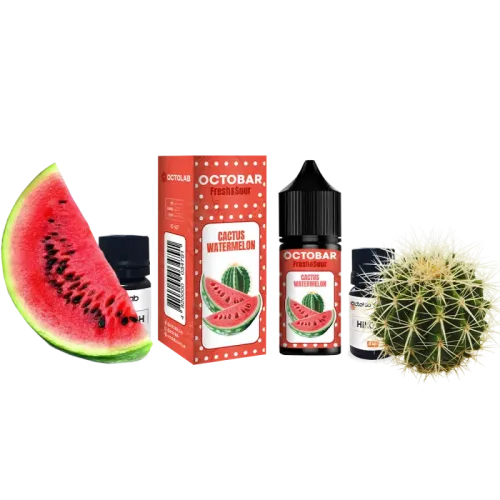 Набір для самозамішування Octobar Fresh & Sour Cactus Watermelon (Кактус Кавун, 50 мг, 30 мл)