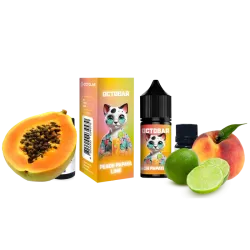Набір для самозамішування Octobar NFT Peach Papaya Lime (Персик Папайя Лайм, 50 мг, 30 мл)