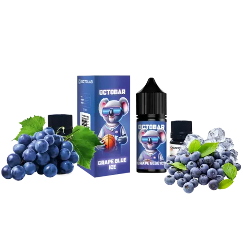 Набір для самозамішування Octobar NFT Grape Blue Ice (Виноград Лід, 50 мг, 30 мл)