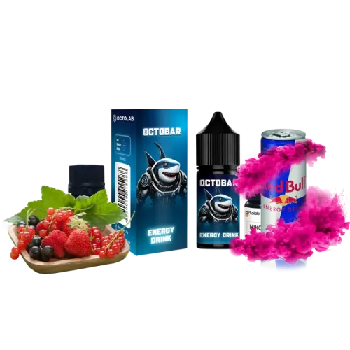 Набір для самозамішування Octobar NFT Energy Drink (Енергетик, 50 мг, 30 мл)