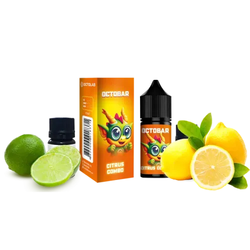 Набір для самозамішування Octobar NFT Citrus Combo (Цитрусовий Мікс, 50 мг, 30 мл)