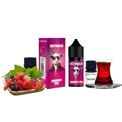 Набір для самозамішування Octobar NFT Berries Tea (Ягідний Чай, 50 мг, 30 мл)