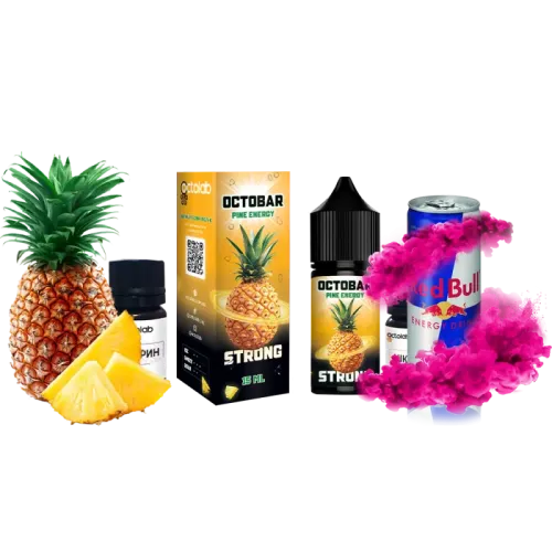 Набір для самозамішування Octobar Strong Pine Energy (Ананас Енергетик, 50 мг, 30 мл)