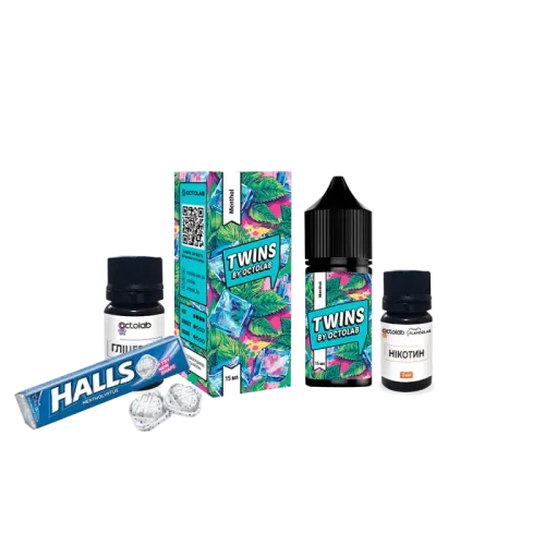 Набір для самозамішування Twins Menthol (Ментол, 50 мг, 30 мл)