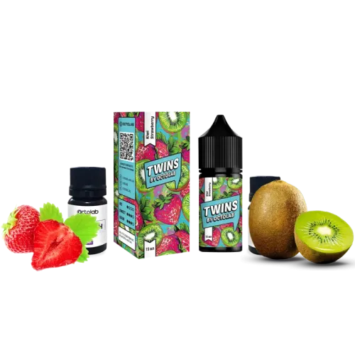 Набір для самозамішування Twins Kiwi Strawberry (Ківі Полуниця, 50 мг, 30 мл)
