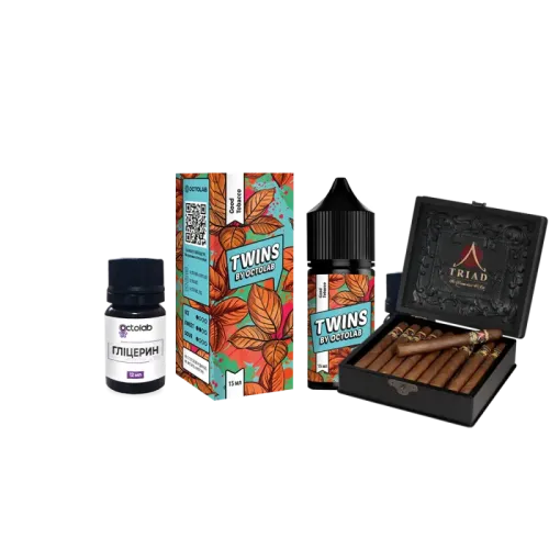 Набір для самозамішування Twins Good Tobacco (Тютюн, 50 мг, 30 мл)