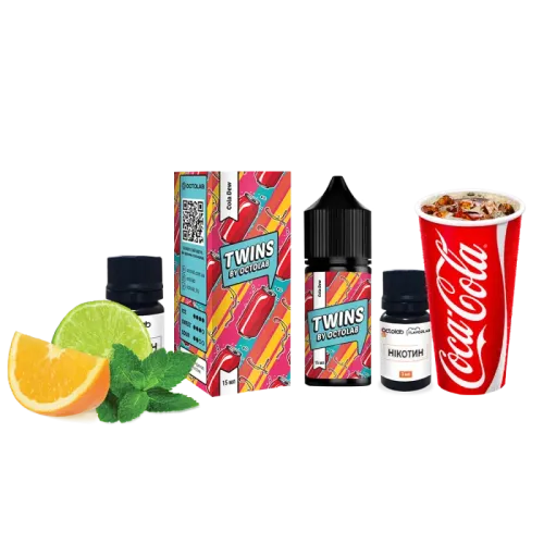 Набір для самозамішування Twins Cola Dew (Кола Дью, 50 мг, 30 мл)