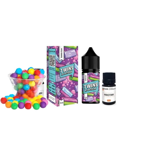 Набір для самозамішування Twins Bubble Gum (Жуйка, 50 мг, 30 мл)
