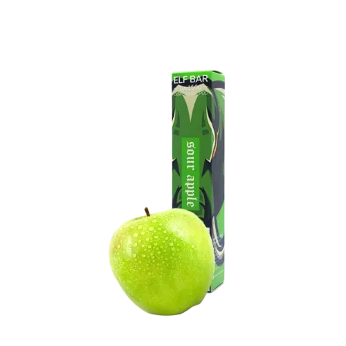 Elf Bar LUX 1500 Sour Apple (Кисле Яблуко) Одноразовий POD