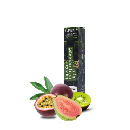 Elf Bar LUX 1500 Kiwi Passion Fruit Guava (Ківі Маракуя Гуава) Одноразовий POD