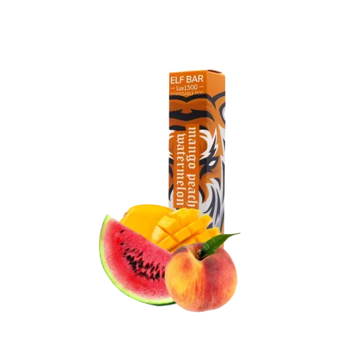 Elf Bar LUX 1500 Mango Peach Watermelon (Манго Персик Кавун) Одноразовий POD