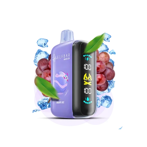 Elf Bar Raya D3 25000 Grape Ice (Виноград Лід) Одноразовий POD