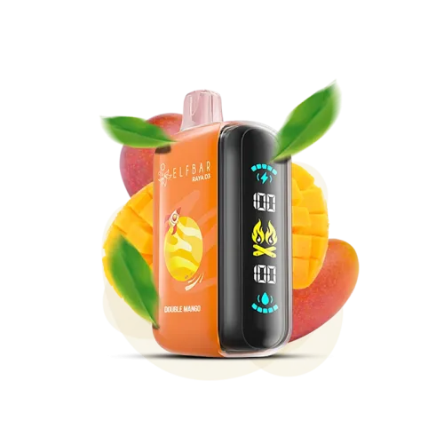 Elf Bar Raya D3 25000 Double Mango (Подвійне Манго) Одноразовий POD
