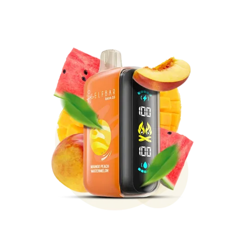 Elf Bar Raya D3 25000 Mango Peach Watermelon (Манго Персик Кавун) Одноразовий POD