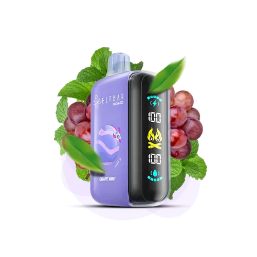 Elf Bar Raya D3 25000 Grape Mint (Виноград М'ята) Одноразовий POD
