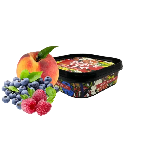 Кальянна чайна суміш Space Tea Home Peach Berry Sky (Піч Беррі Скай, 100 г)